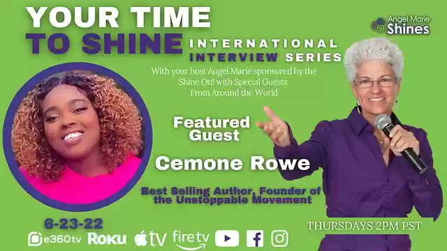Cemone Rowe - Season 3 Episode 42 Your Time to Shine