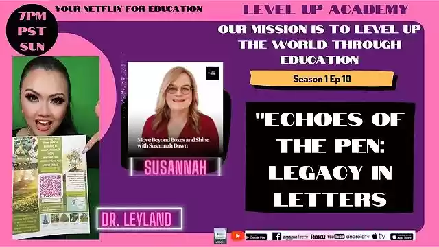 Echos of the pen: Legacy in letters by Dr. Leyland and Susannah