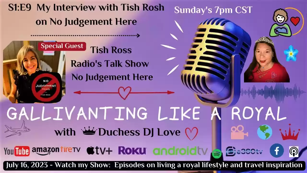 S1:E9 My interview with Tish Ross on No Judgement Here