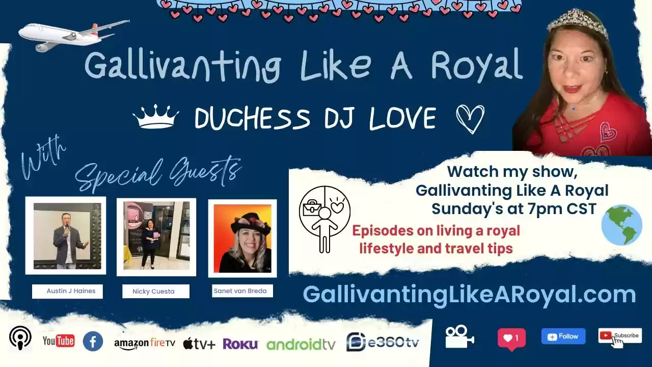 Gallivanting Like A Royal S1:E1 Welcome to my show