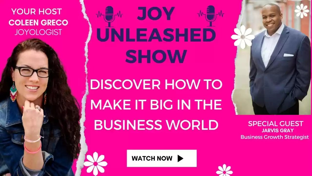 Joy Unleashed: Profitability Through Philanthropy with Jarvis Gray