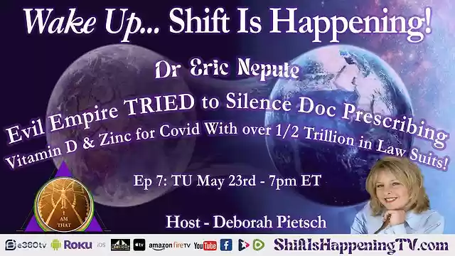 EP 43 - Evil Empire TRIED to Silence Dr Prescribing Vit D & Zinc for Covid w/ 1/2 Trillion + in Law