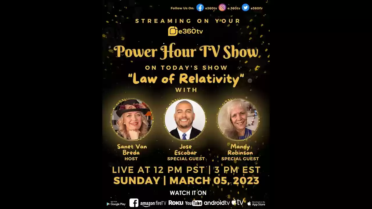 S1E8 Power Hour TV Show - Law of Relativity