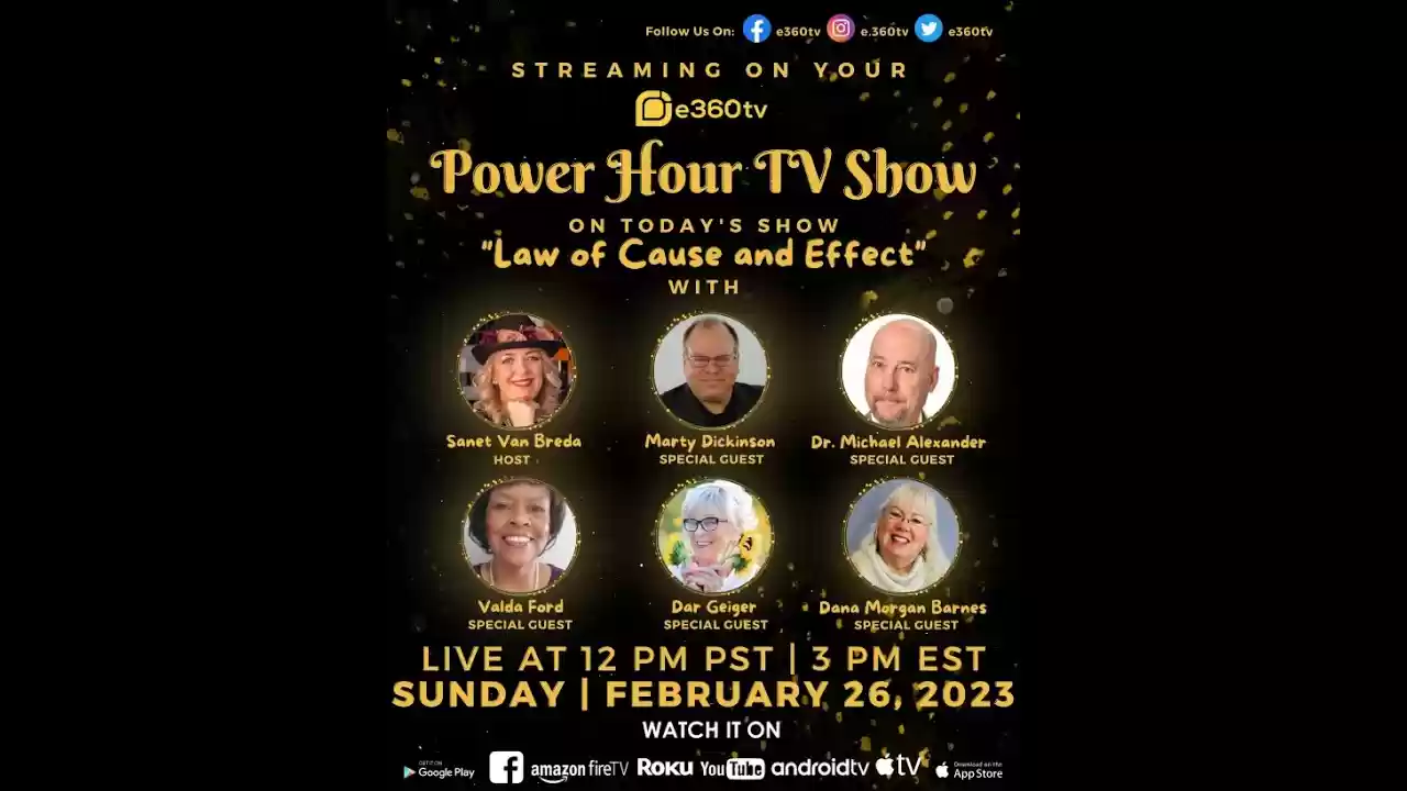S1E7 The Power Hour TV Show – Law of Cause and Effect