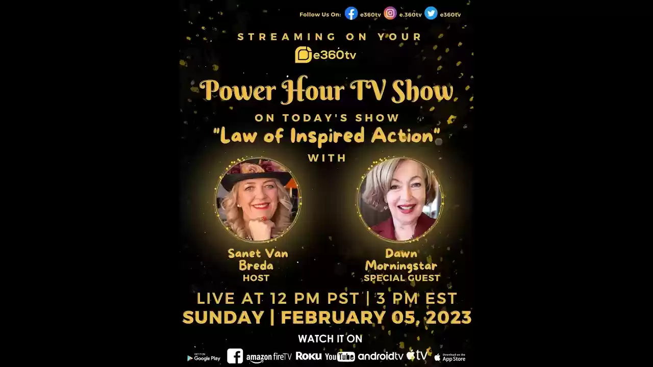 S1E4 Power Hour TV Show - Law of Inspired Action