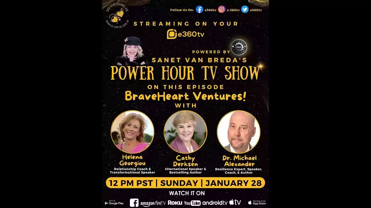 S2E08 - Power Hour TV Show - BraveHeart Ventures!
