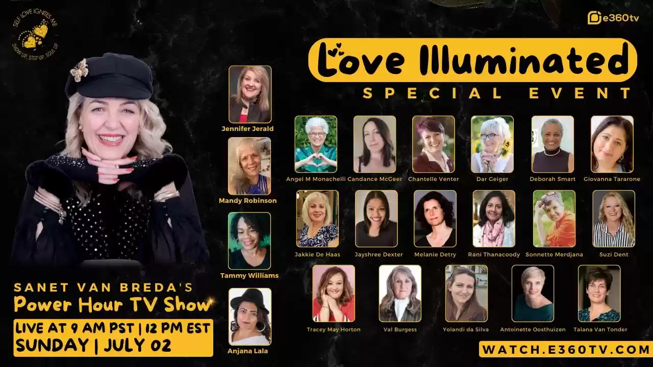 Power Hour TV Show Special Event - Love Illuminated 1!