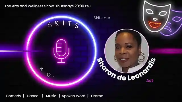 S2E1 – Skits & Quibbles: The Spotlight Series. FEATURING: Sharon de Leonardis