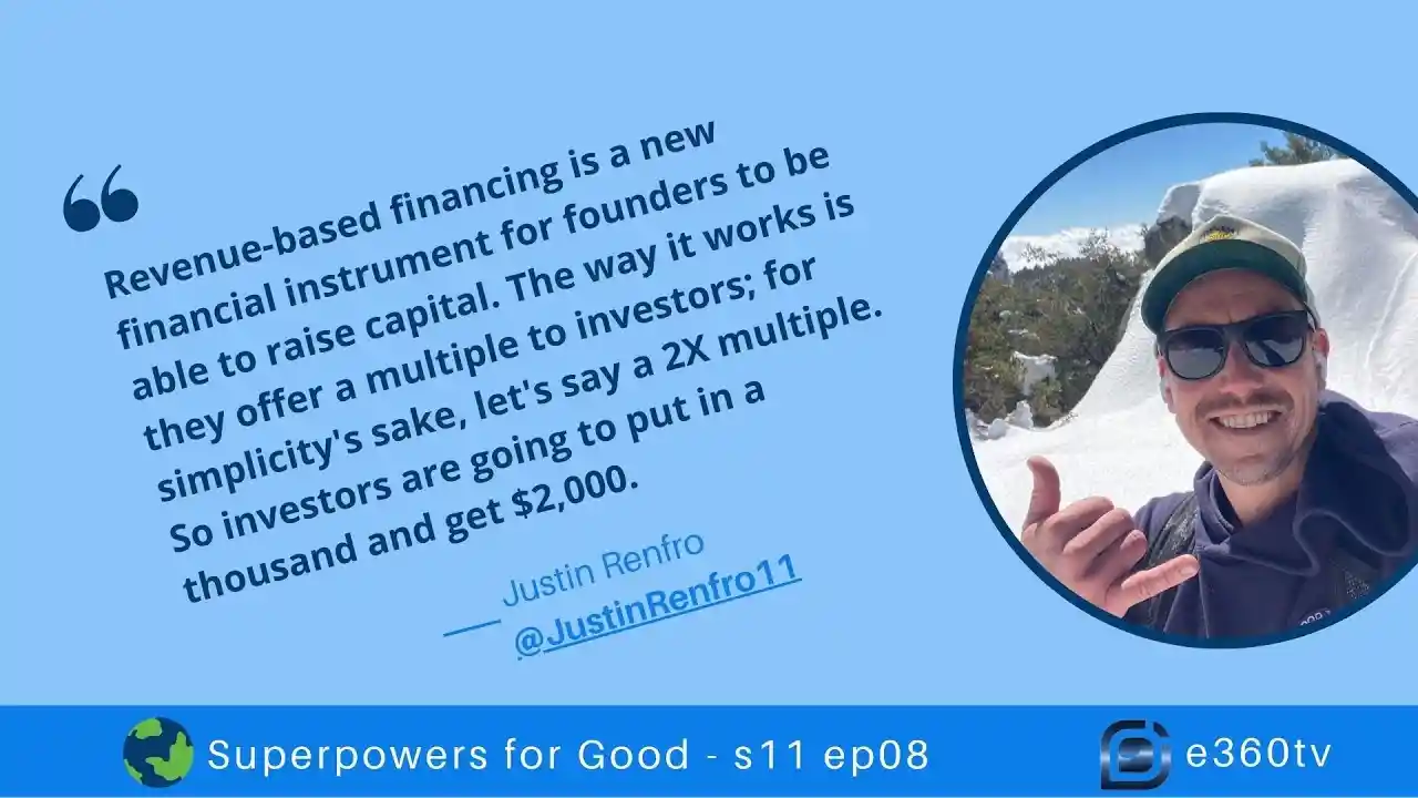 S1 E9 - Revenue-Based Financing Is Friendly to Both Social Entrepreneurs and Impact Investors