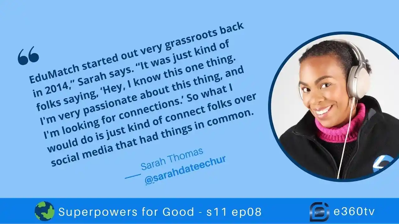 S1 E8 - This Social Entrepreneur Credits Acting on Ideas for Her Success