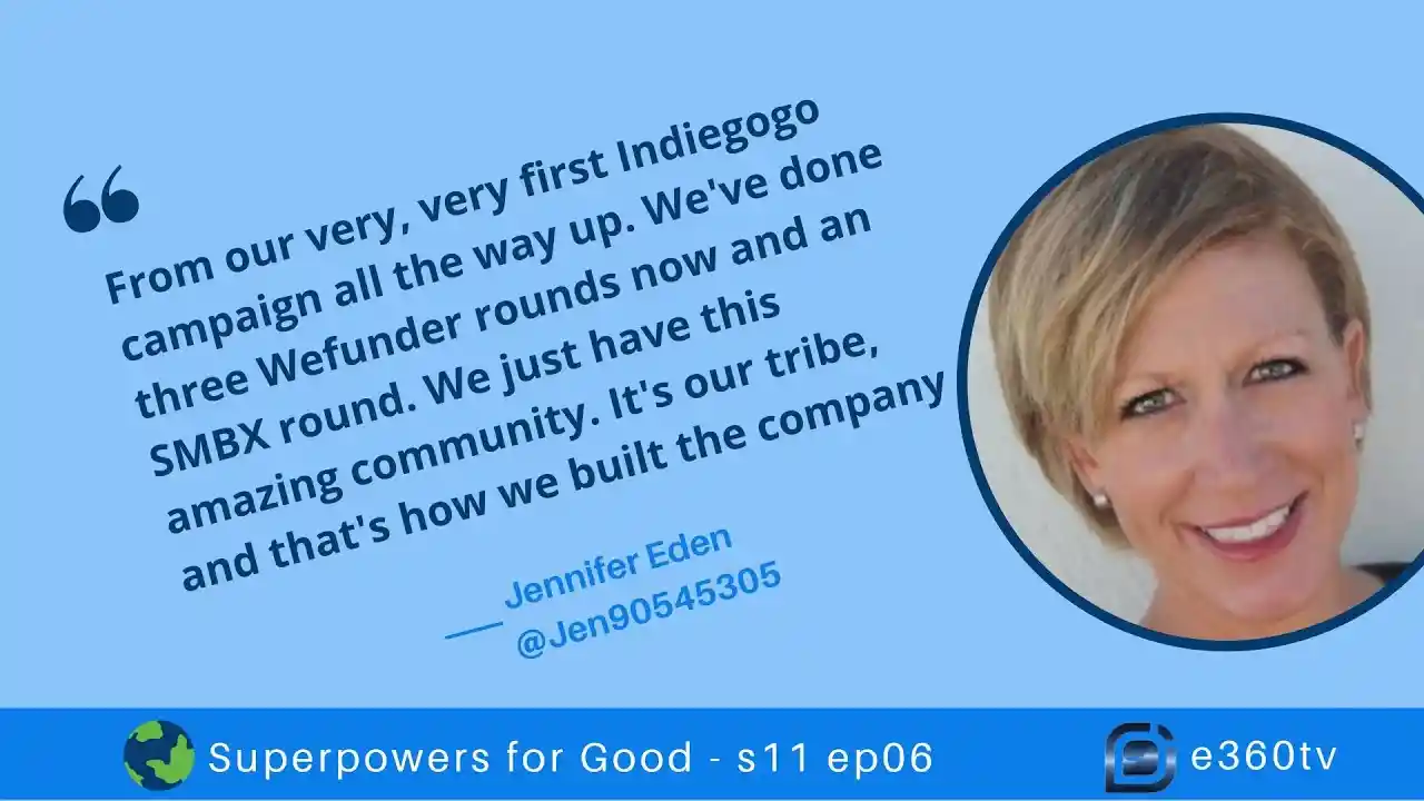 S1 E6 - The Story of Tampon Tribe From Endometriosis to Crowdfunding - Jennifer Eden