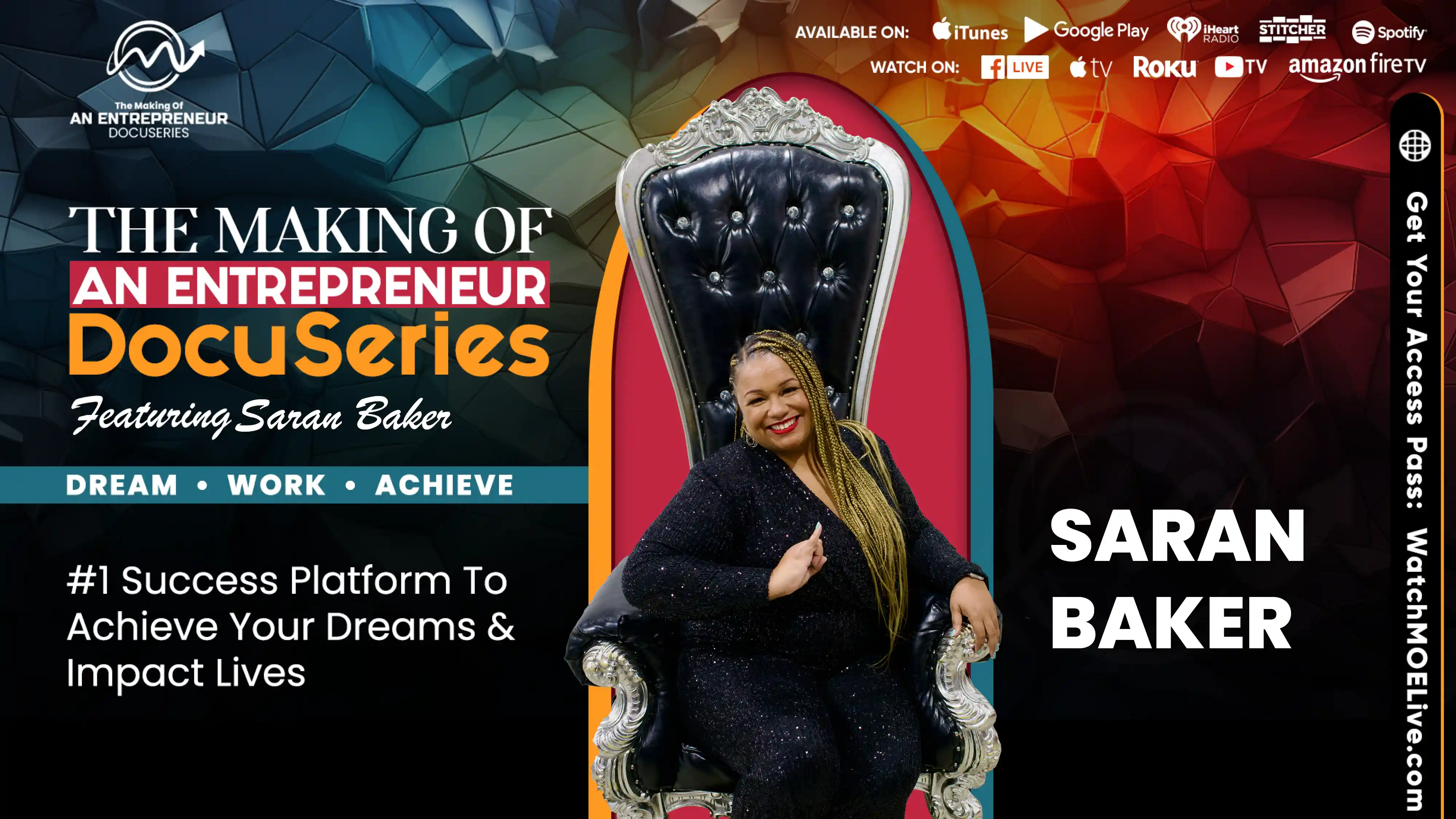 S4 E13 - Saran Baker - The Making Of An Entrepreneur DocuSeries