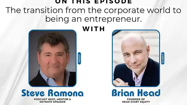 S1 E14 - The transition from the corporate world to being an entrepreneur.