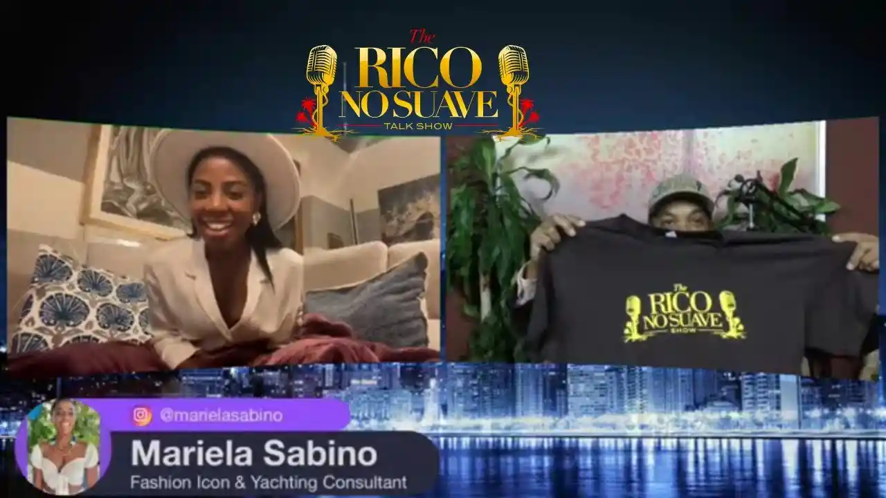 Rico No Suave Show: Special Guest Yachting Consultant and Fashion Icon Mariela Sabino!
