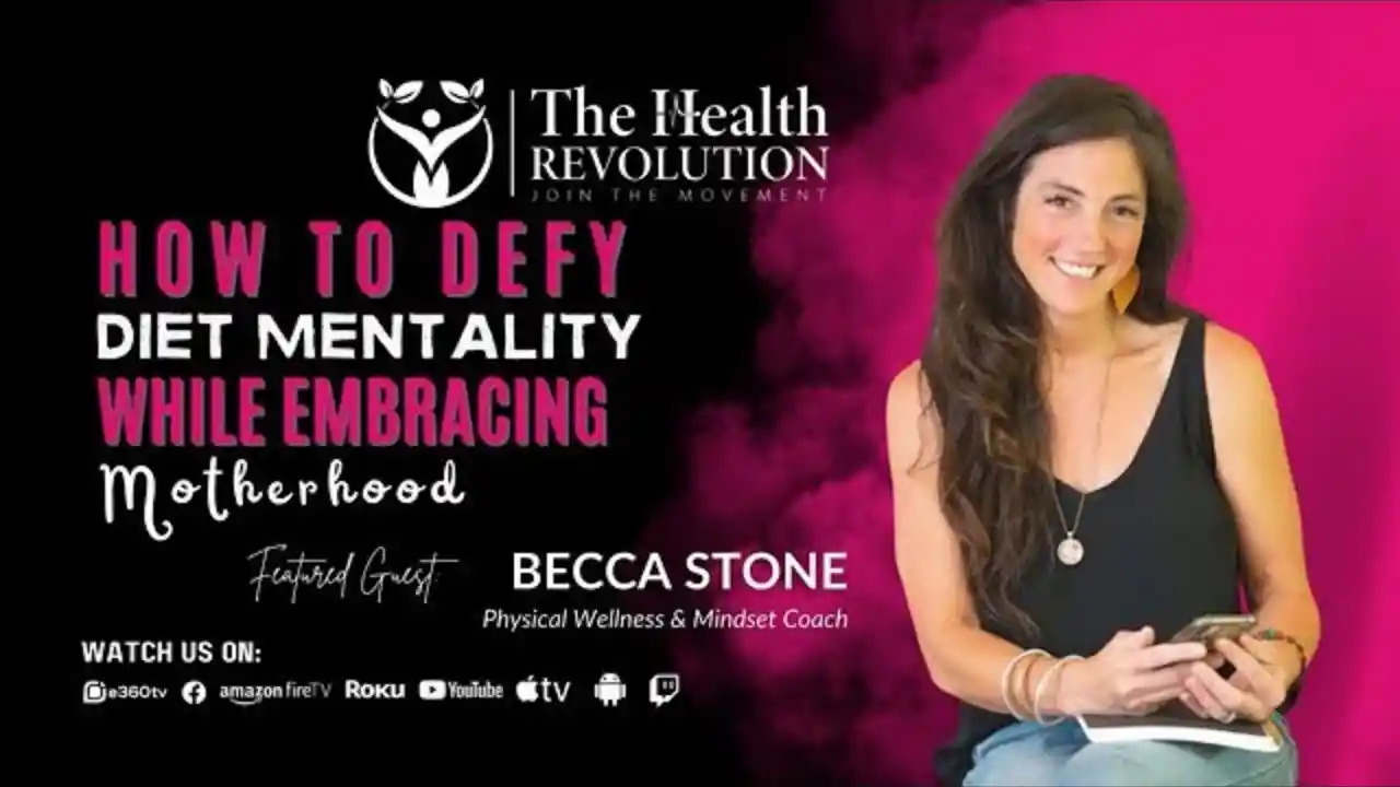 S2E2 Defy Diet Mentality & Embrace Motherhood, w/ guest Becca Stone