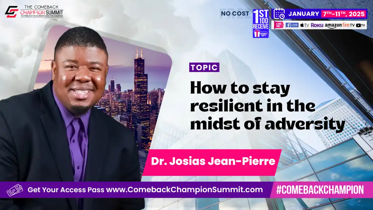 Dr. Josias Jean Pierre - CCS 10.0 - FINAL Video