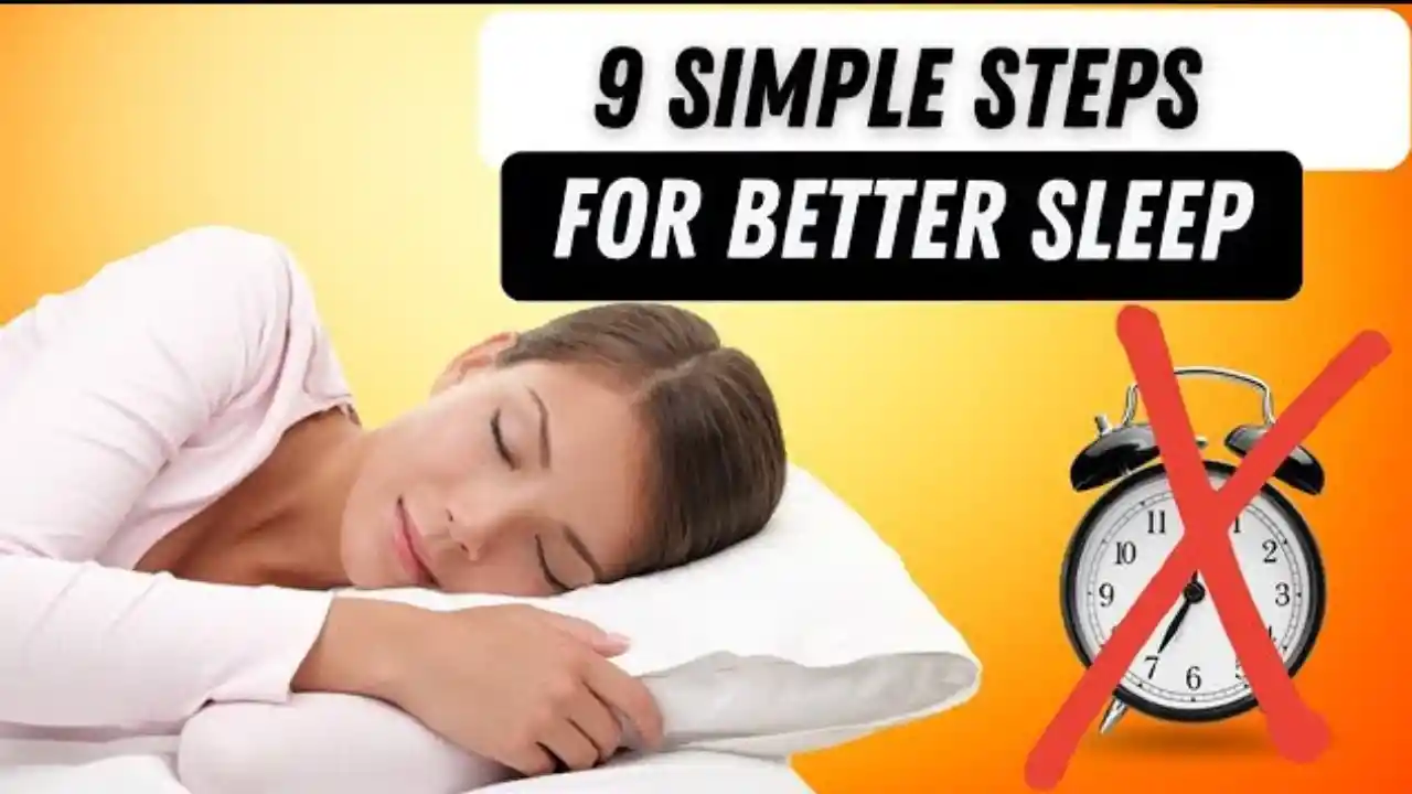 S1 E12 - How to sleep better: 9 Simple Steps for Restful Sleep Starting Tonight