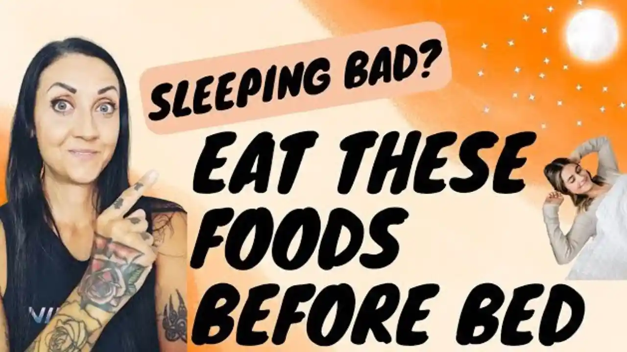 S1 E15 - 3 Foods to Eat Before Bed for Deeper & Restful Sleep (& what to avoid)