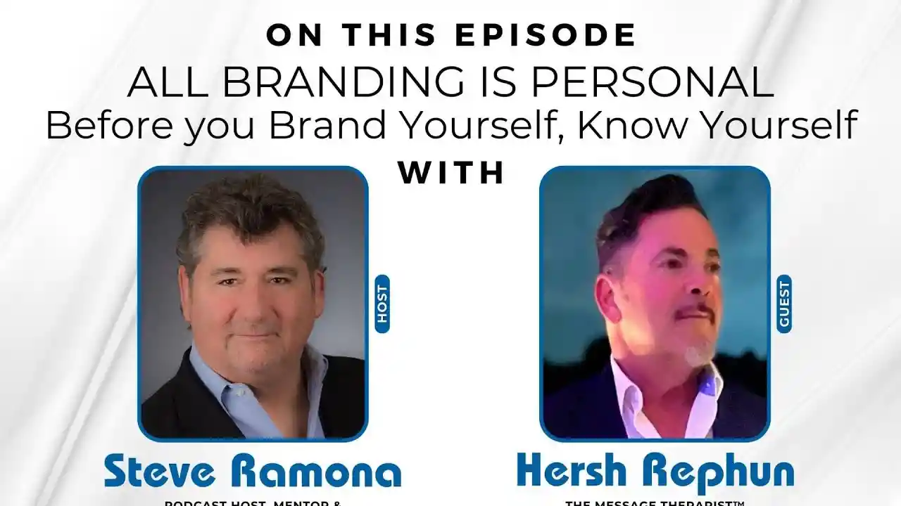 S2 E3 - ALL BRANDING IS PERSONAL - Brand Yourself Know Yourself