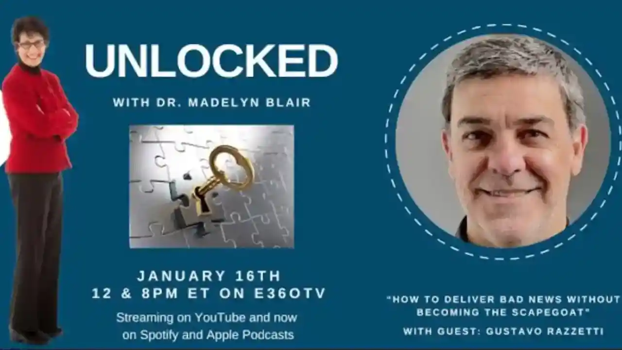 S4E3 - How to Deliver Bad News without Becoming a Scapegoat with Gustavo Razzetti