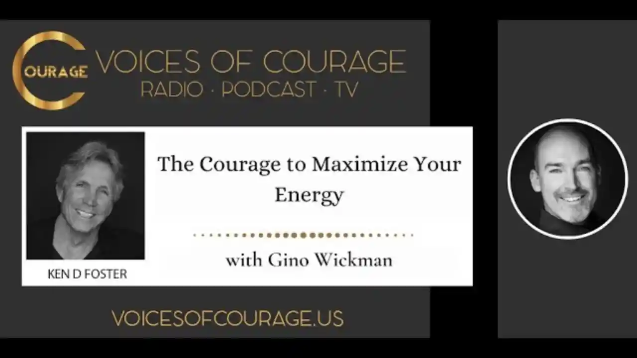 VOC 214 | The Courage to Maximize Your Energy | Gino Wickman | Ken D Foster