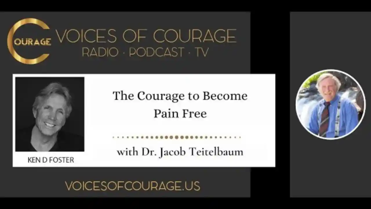 VOC 218 | The Courage to Become Pain Free | Dr. Jacob Teitelbaum | Ken D Foster