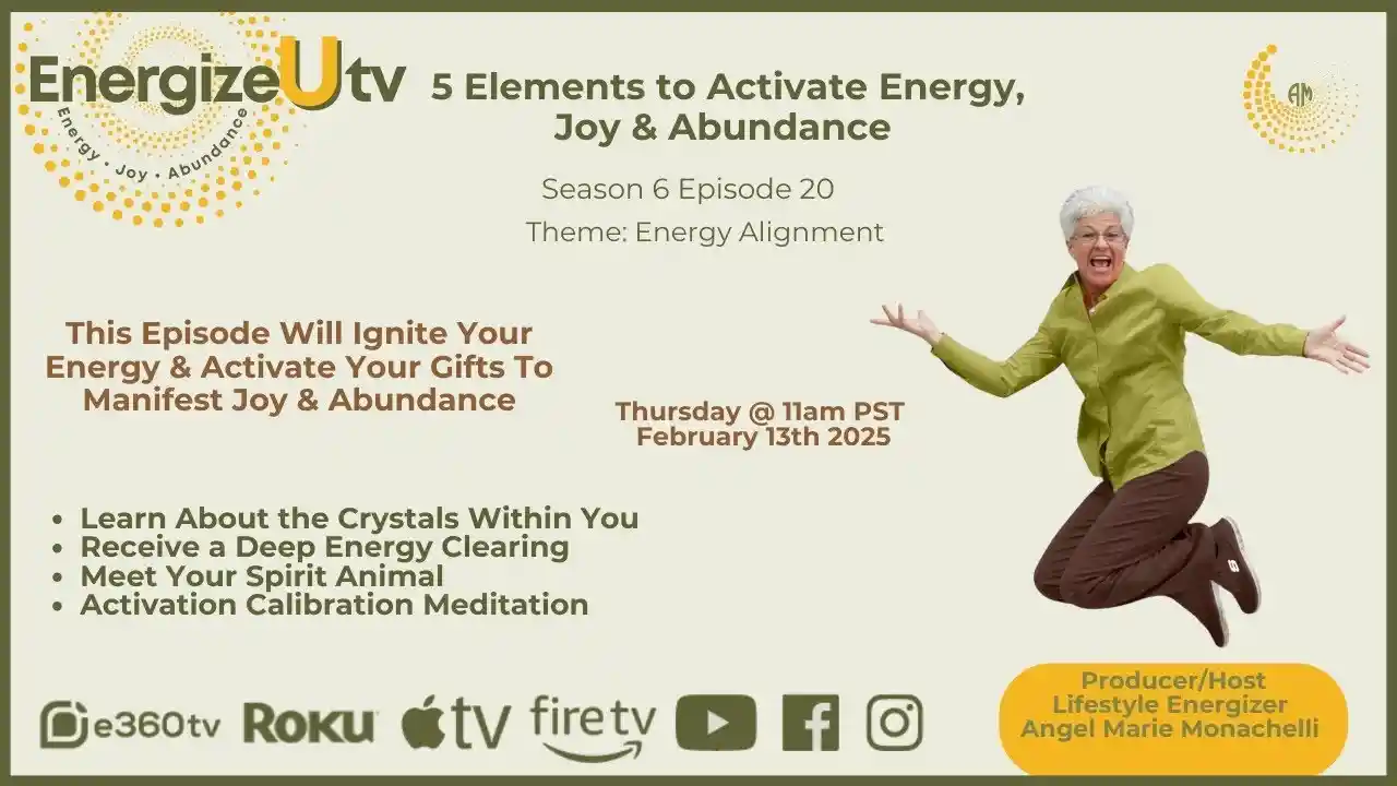S6 Ep20 - 5 Elements to Activate Energy, Joy & Abundance TV Show