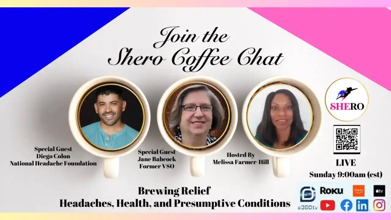 Guests Jane Babcock Veteran Service Administration & Diego Colon National Headache Foundation