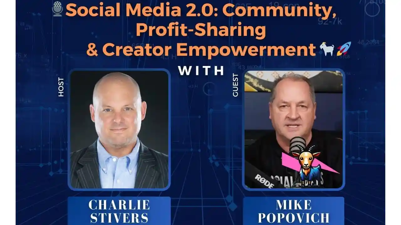 S2E13 - Social Media 2.0: Community, Profit-Sharing & Creator Empowerment