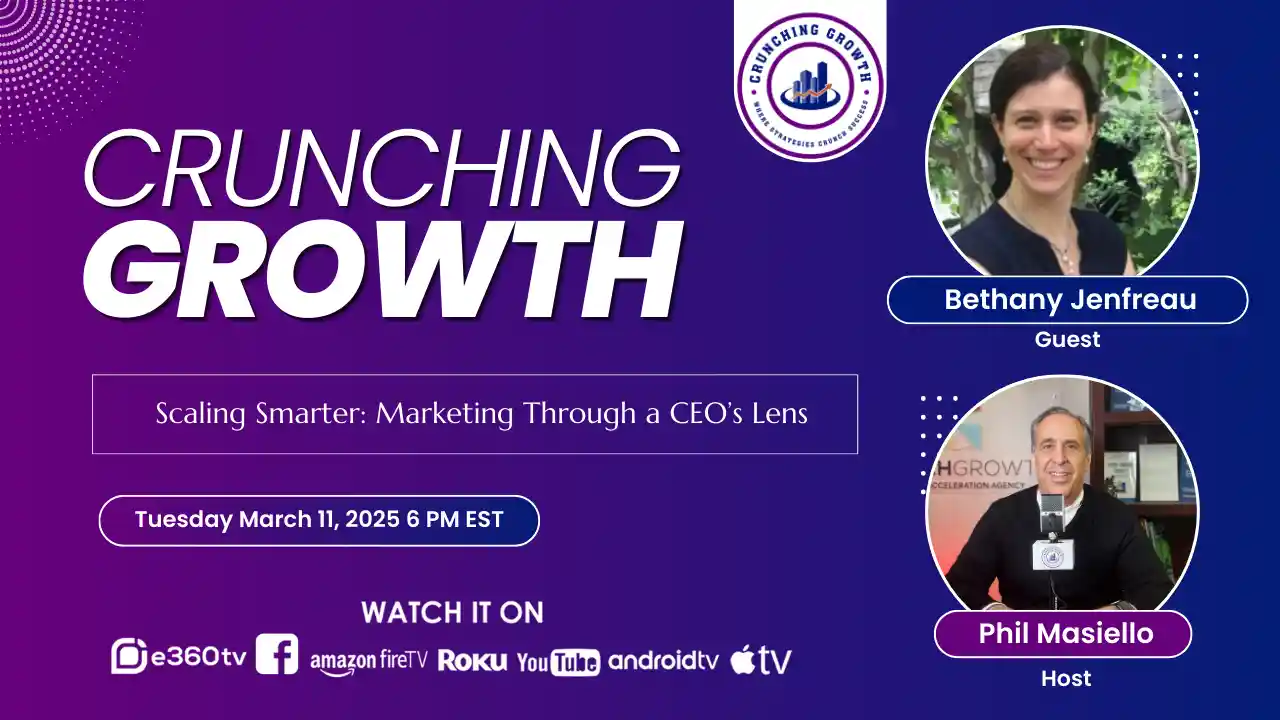 S3 E25  Scaling Smarter Marketing Through a CEO’s Lens w Bethany Jeanfreau
