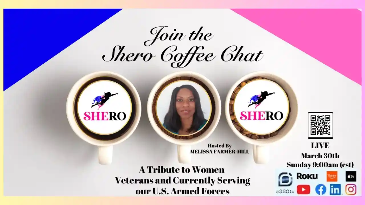 Melissa Farmer-Hill—retired Army Veteran and founder of Shero Coffee Club / Veterans Suicide