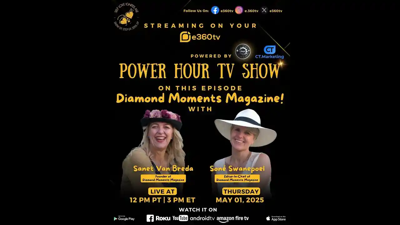 S4E01 Power Hour TV Show - Diamond Moments Magazine!