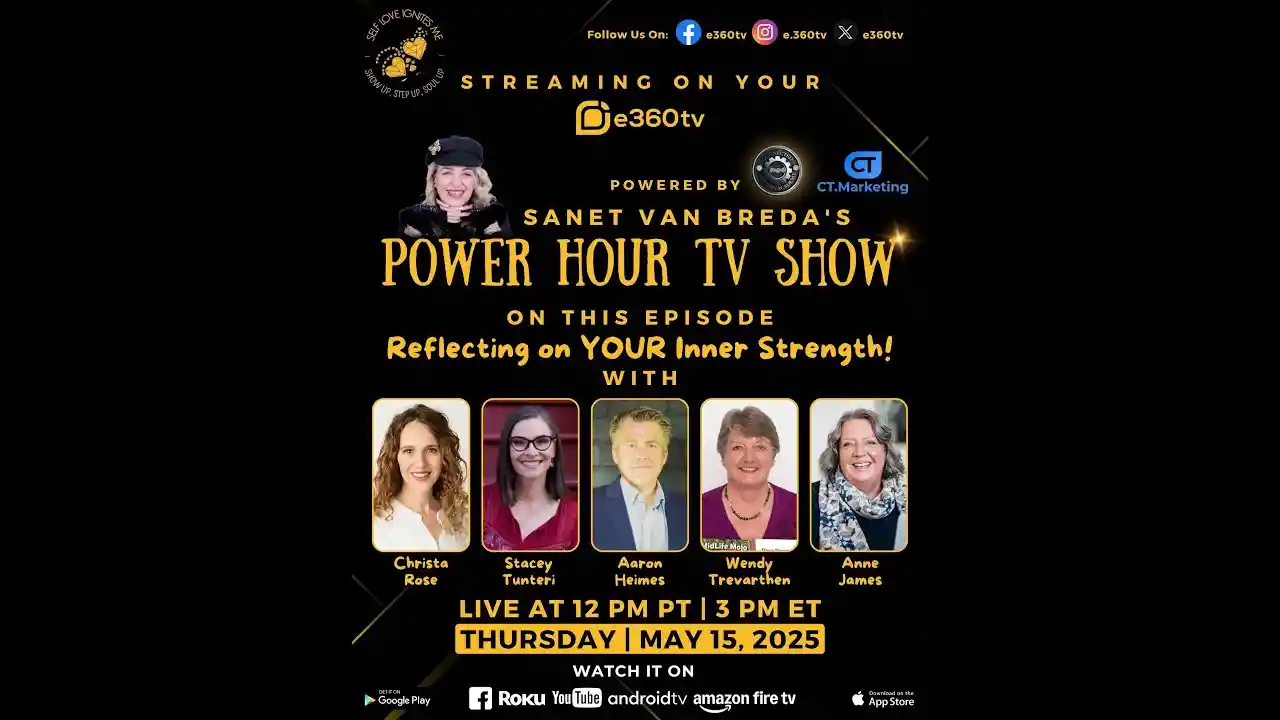 S4E05 Power Hour TV Show - Reflecting on YOUR Inner Strength!
