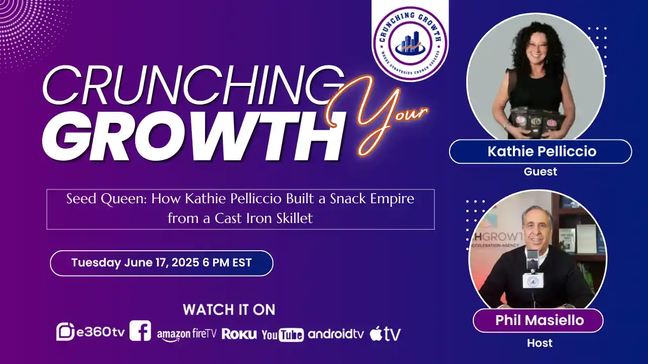 S4 E9 Seed Queen: How Kathie Pelliccio Built a Snack Empire from a Cast Iron Skillet