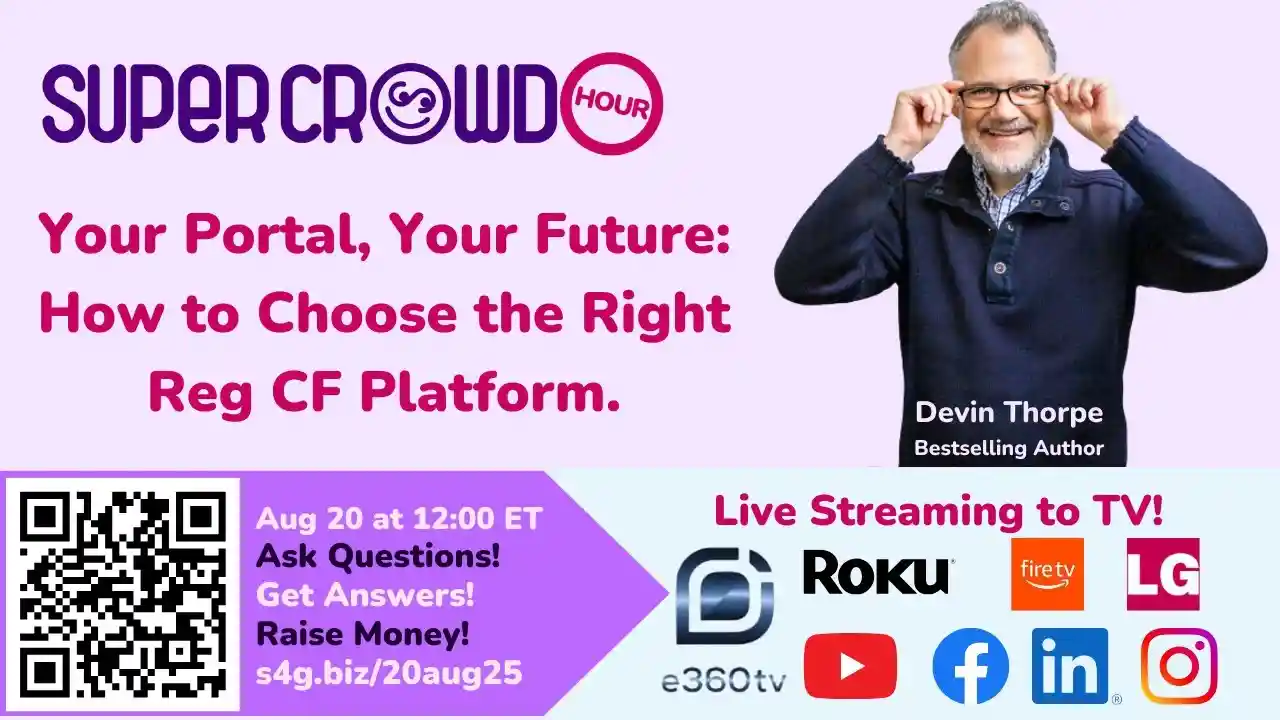 SCH: Your Portal, Your Future: How to Choose the Right Reg CF Platform