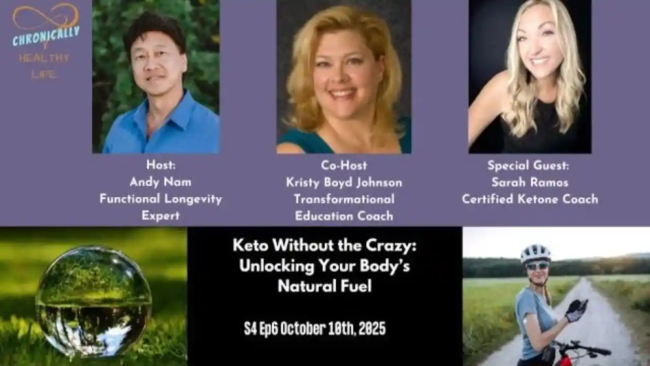 Keto Without the Crazy: Unlocking Your Body’s Natural Fuel - Chronically Healthy Life S4 Ep6