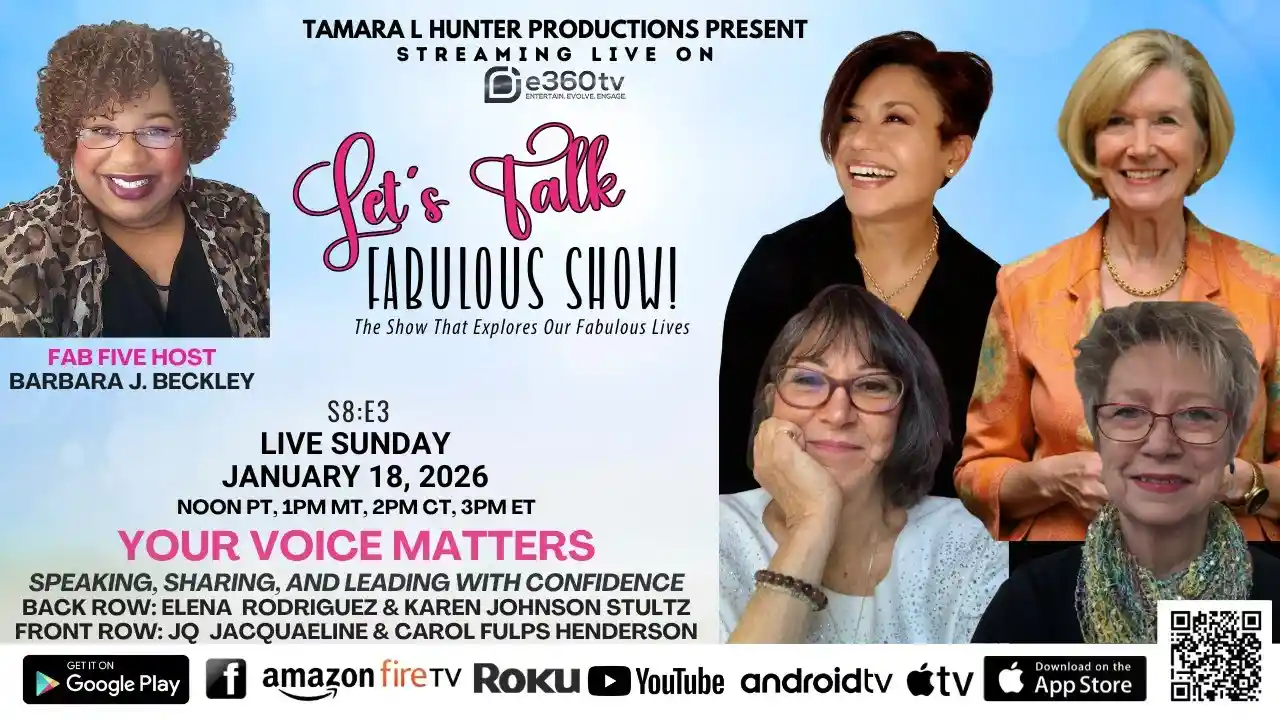 Let’s Talk About How Your Voice Matters: Speaking, Sharing and Leading with Confidence (S8:E3)