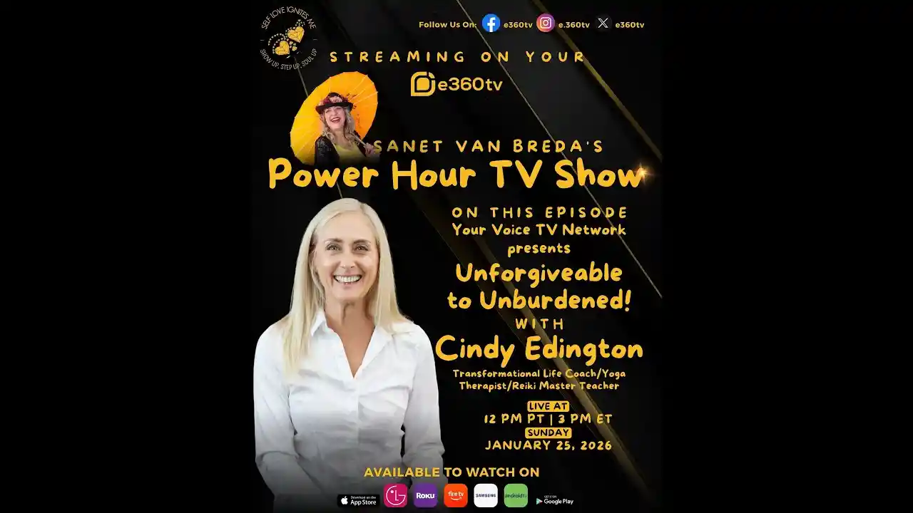 S6E08 Power Hour TV Show - Unforgiveable to Unburdened!
