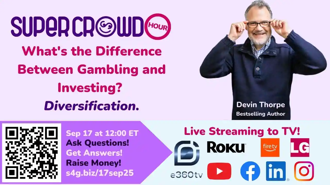 What's the Difference Between Gambling and Investing? Diversification.