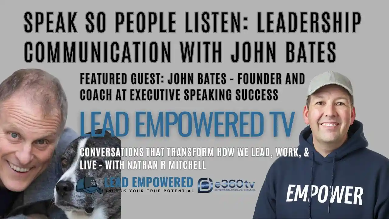 S1 E13 - Speak Like a Leader: The Framework That Changes Everything