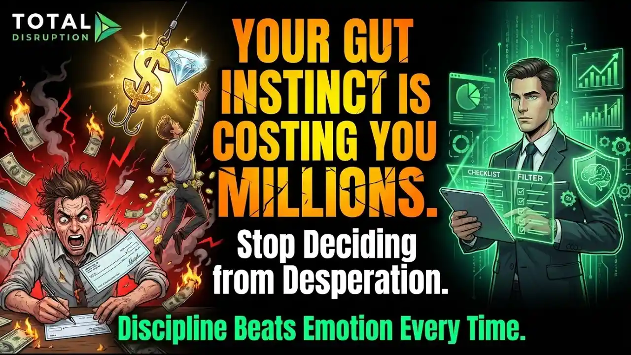 S3E12 - Emotion Driven Decisions DESTROY Businesses — Why “Gut Instinct” is Costing You Millions