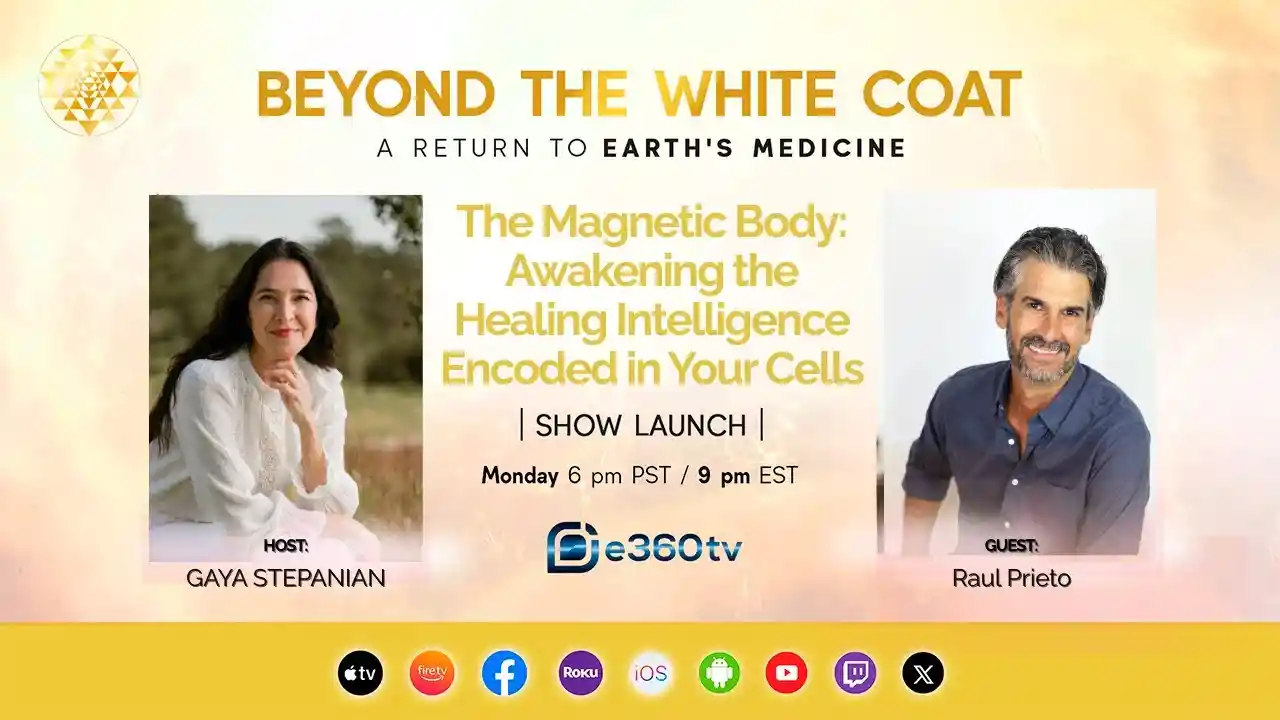 The Magnetic Body: Awakening the Healing Intelligence Encoded in Your Cells S1 E4 Feat Raul Prieto
